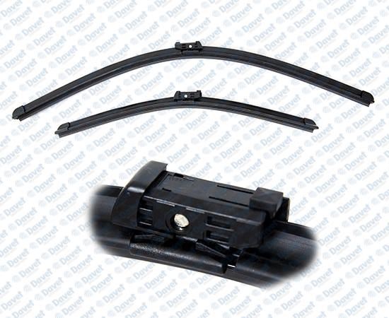 PHAFF 01026 Silecek Supurgesi (650mm+450mm) Muz Tip (Banana) Teflonlu A3 12-> - Ateca 16-> - Superb Iii 15-> - Golf Vii 12-> - Passat 14->